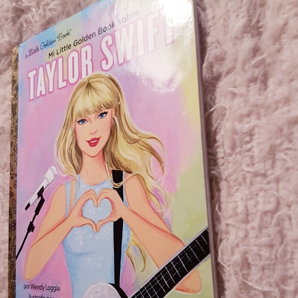 2023 Taylor Swift A Little Golden Book Biography Wendy Loggia Spanish Edition - Picture 3 of 11